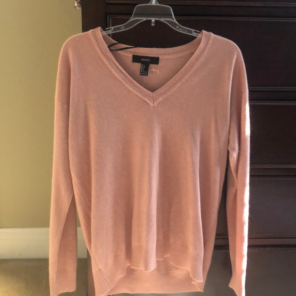 Forever 21 Light Pink Sweater